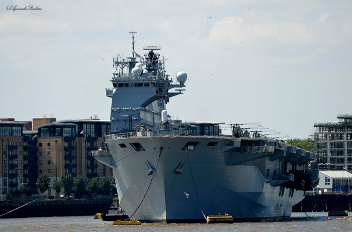 London, Greenwich, HMS Ocean (L12)