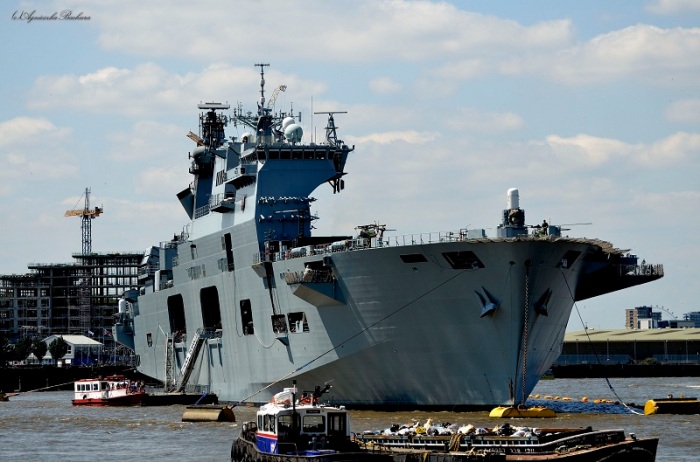 London, Greenwich, HMS Ocean (L12)